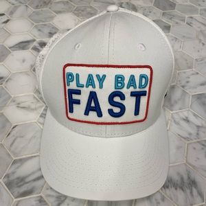 Ghost Golf Play Bad Fast Hat
